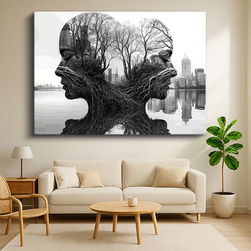 Sürrealist Kanvas Tablo 183