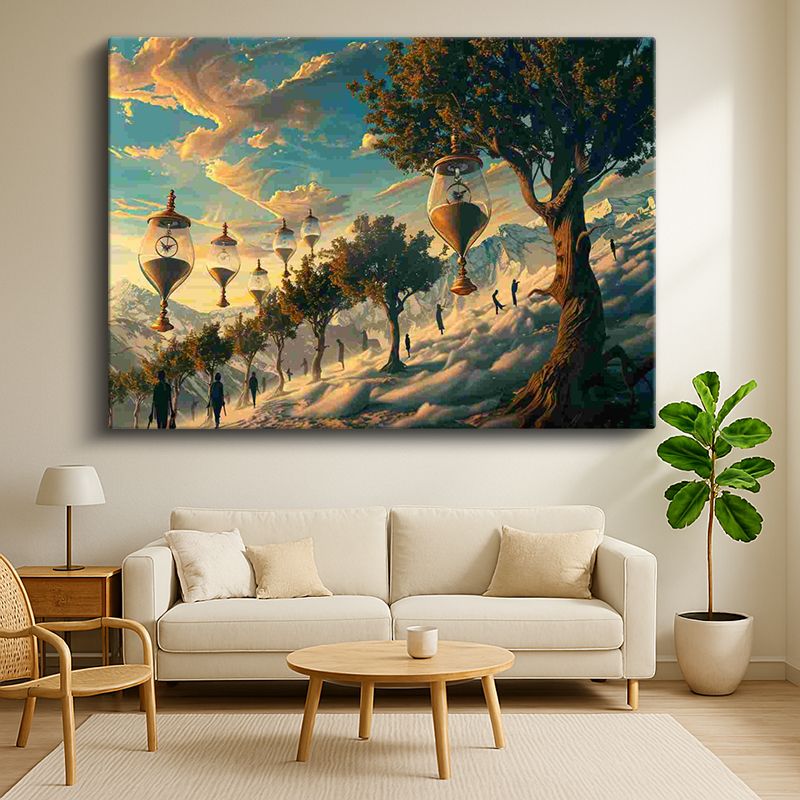 Sürrealist Kanvas Tablo 184