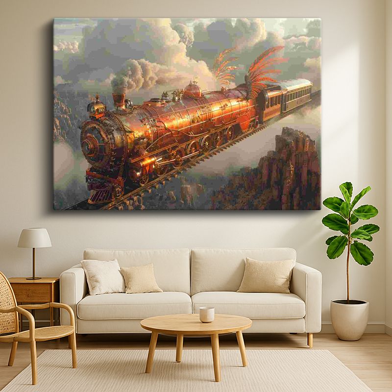 Sürrealist Kanvas Tablo 186