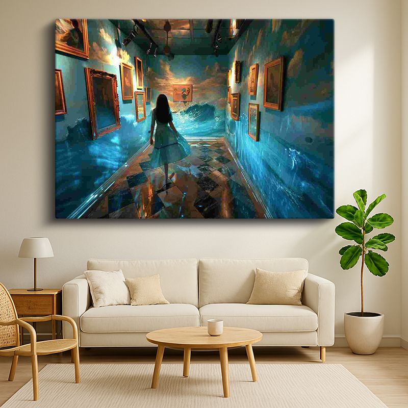 Sürrealist Kanvas Tablo 189