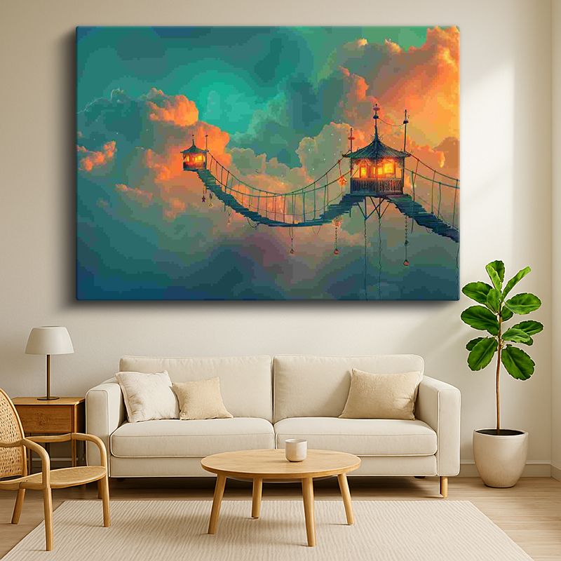 Sürrealist Kanvas Tablo 191