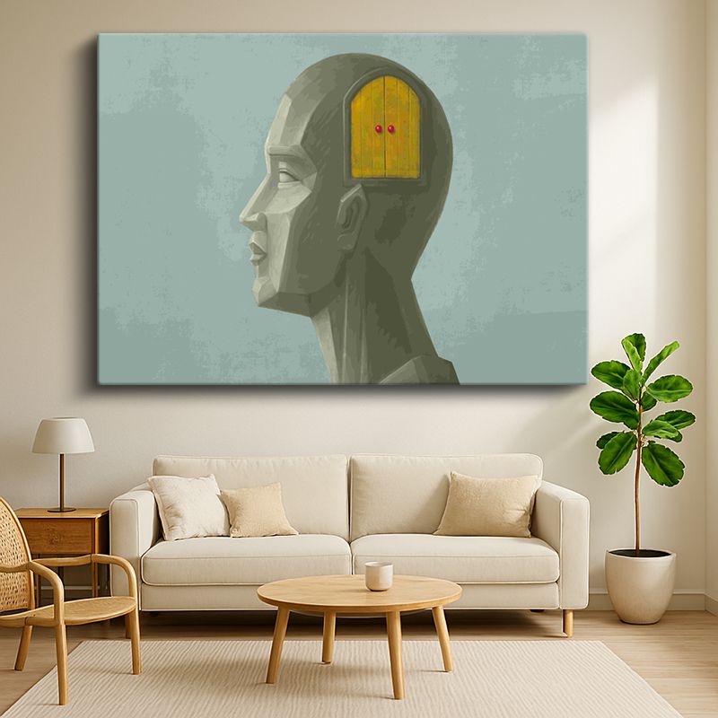 Sürrealist Kanvas Tablo 196