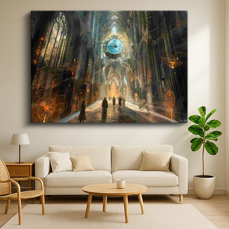 Sürrealist Kanvas Tablo 202