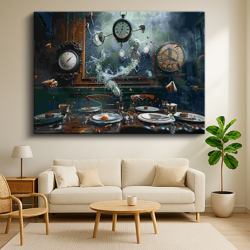 Sürrealist Kanvas Tablo 208