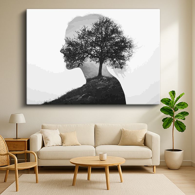 Sürrealist Kanvas Tablo 212