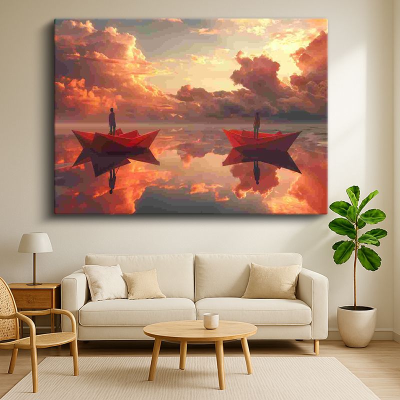 Sürrealist Kanvas Tablo 217