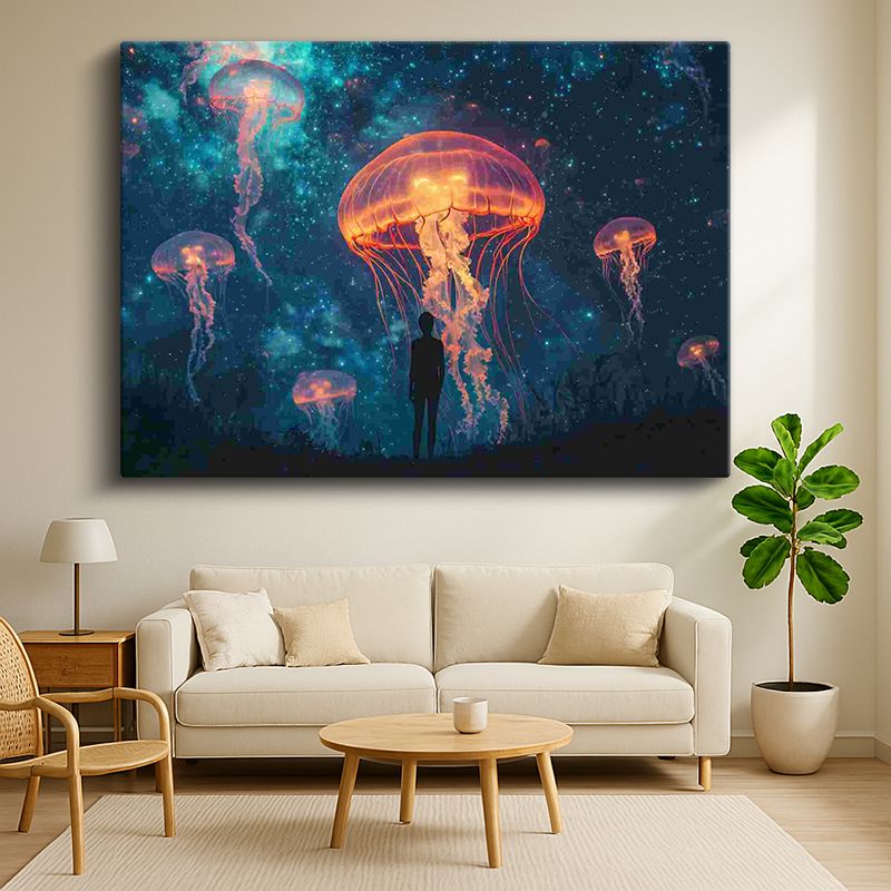 Sürrealist Kanvas Tablo 218