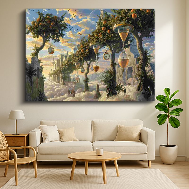 Sürrealist Kanvas Tablo 255