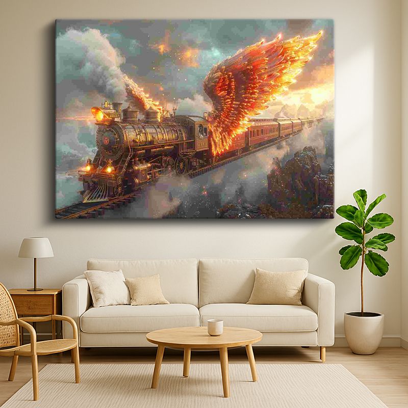 Sürrealist Kanvas Tablo 270