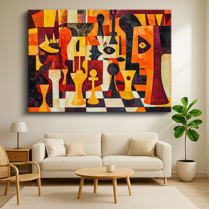 Sürrealist Kanvas Tablo 278