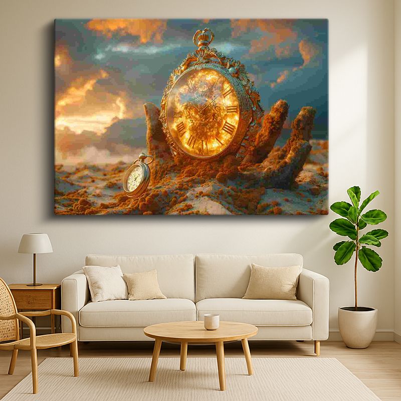 Sürrealist Kanvas Tablo 281