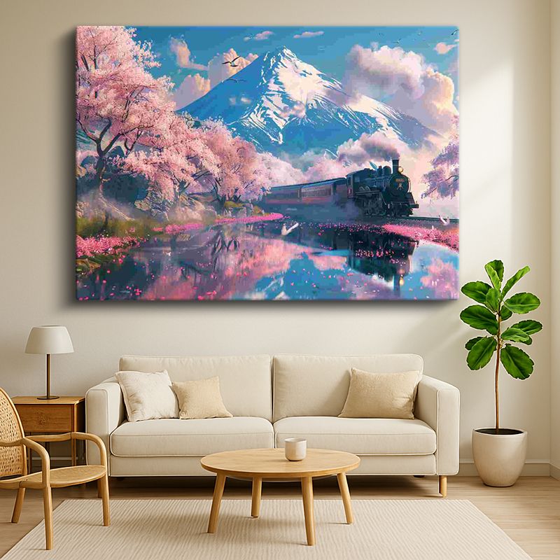 Sürrealist Kanvas Tablo 282