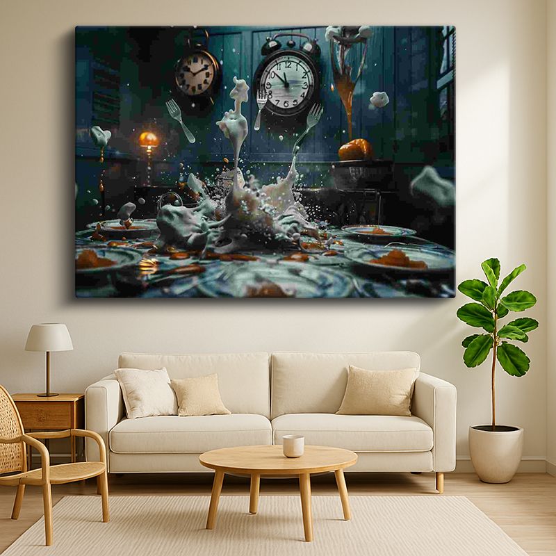 Sürrealist Kanvas Tablo 291