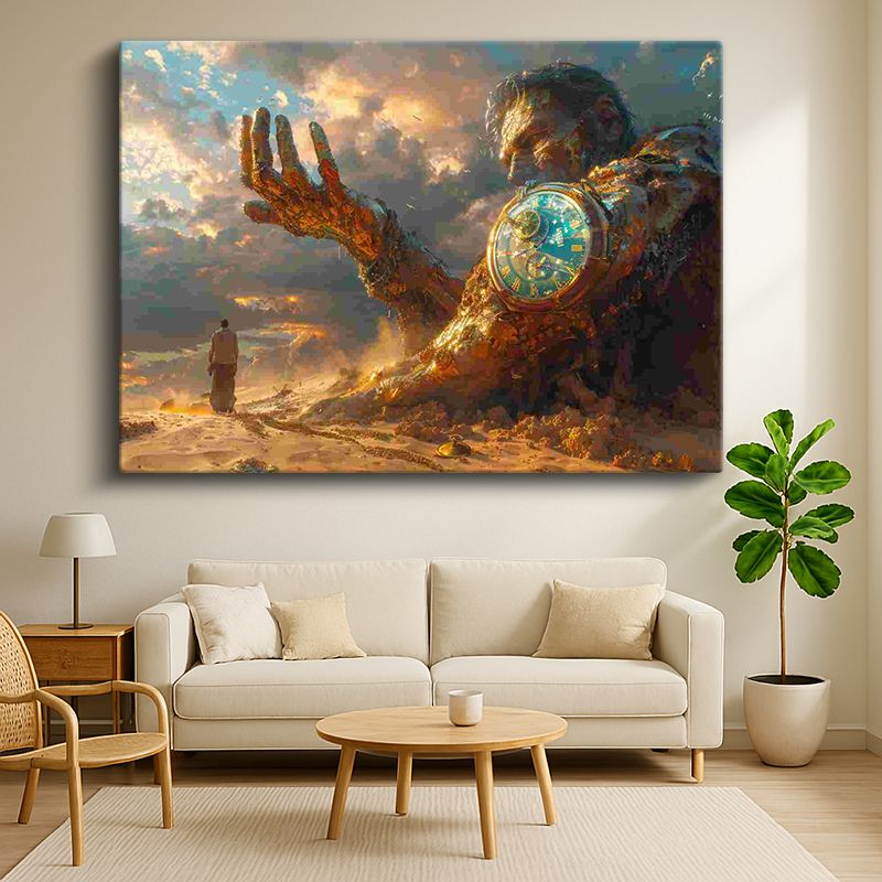 Sürrealist Kanvas Tablo 296