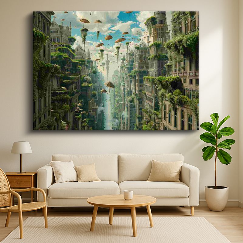 Sürrealist Kanvas Tablo 298