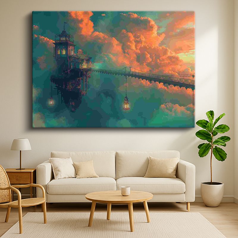 Sürrealist Kanvas Tablo 316