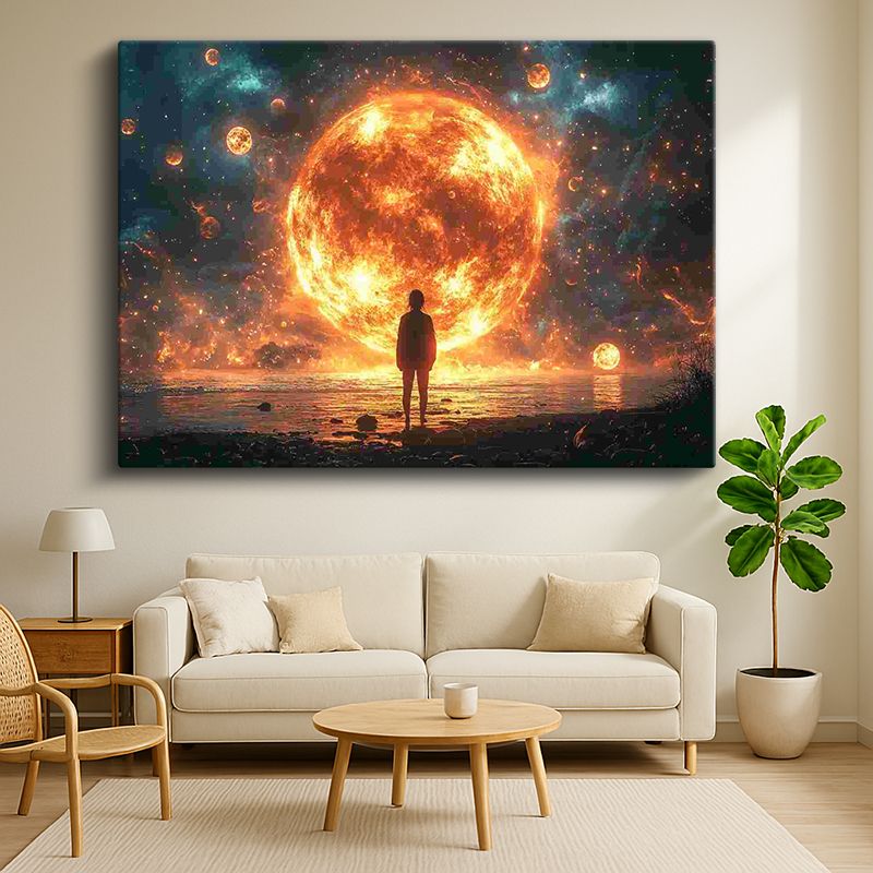 Sürrealist Kanvas Tablo 320