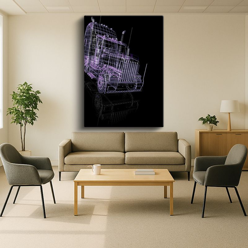 Taşıt & Araç Kanvas Tablo 7