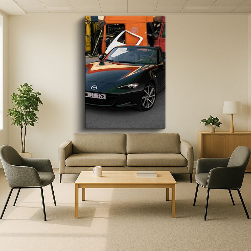 Taşıt & Araç Kanvas Tablo 33