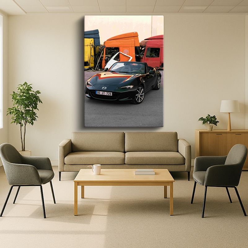 Taşıt & Araç Kanvas Tablo 42