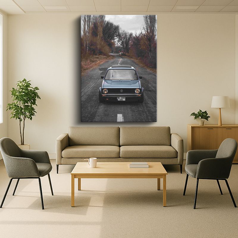 Taşıt & Araç Kanvas Tablo 61