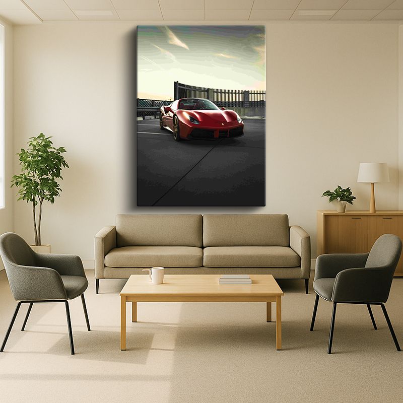 Taşıt & Araç Kanvas Tablo 91