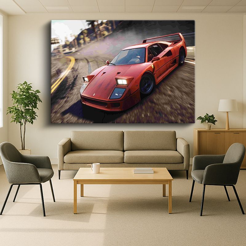 Taşıt & Araç Kanvas Tablo 187