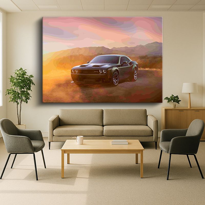 Taşıt & Araç Kanvas Tablo 244