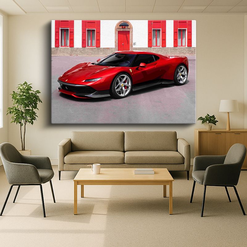 Taşıt & Araç Kanvas Tablo 254