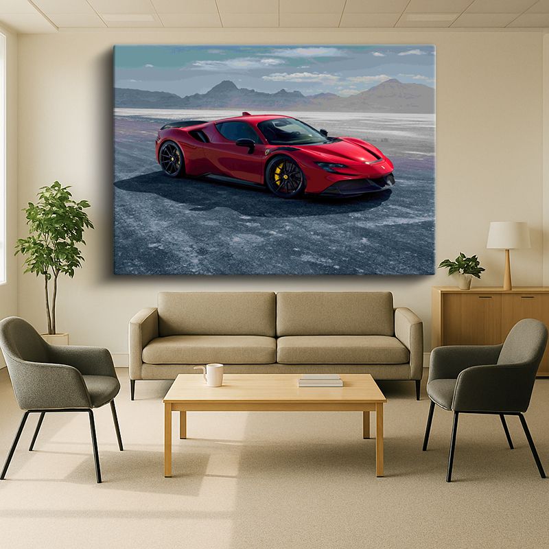 Taşıt & Araç Kanvas Tablo 268