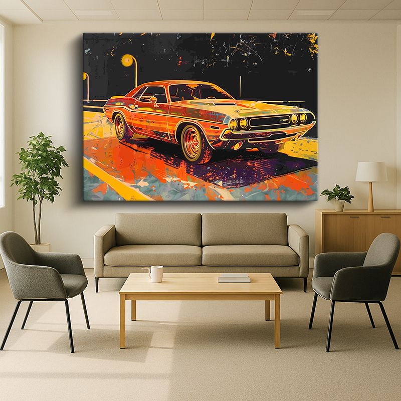 Taşıt & Araç Kanvas Tablo 303