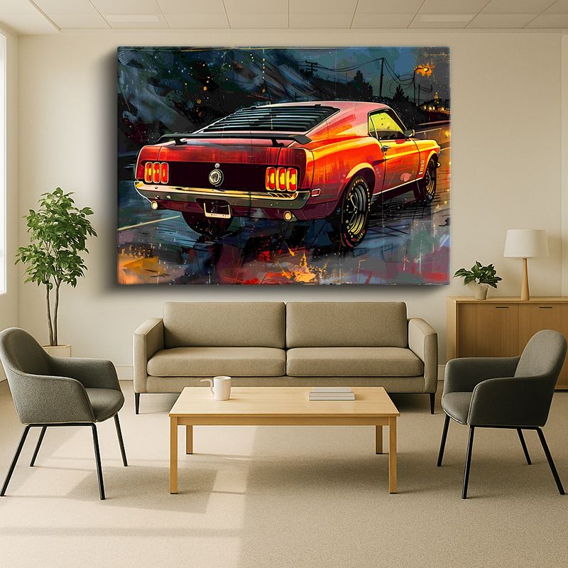 Taşıt & Araç Kanvas Tablo 304