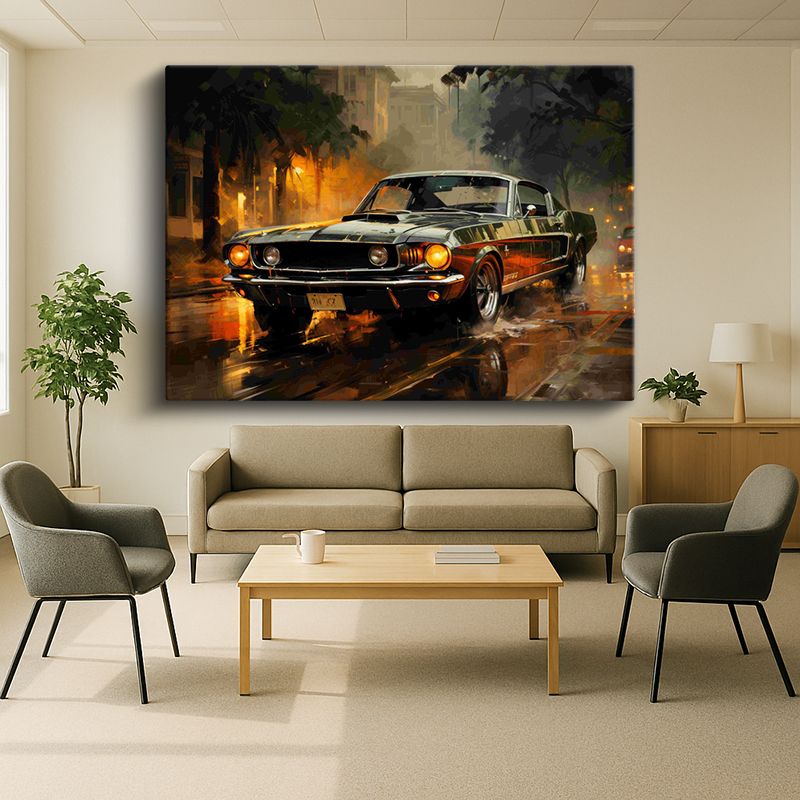 Taşıt & Araç Kanvas Tablo 308