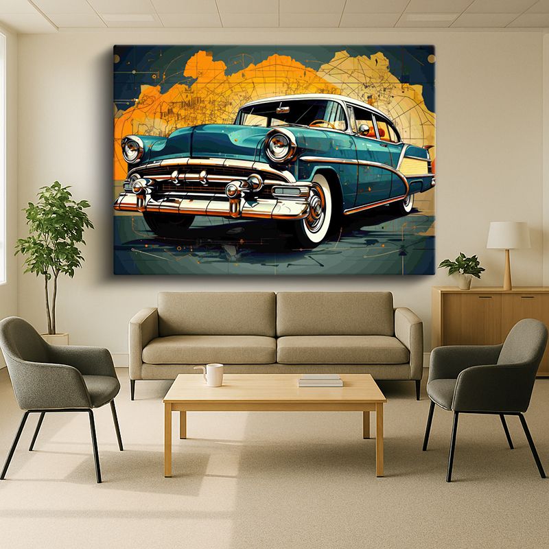 Taşıt & Araç Kanvas Tablo 312