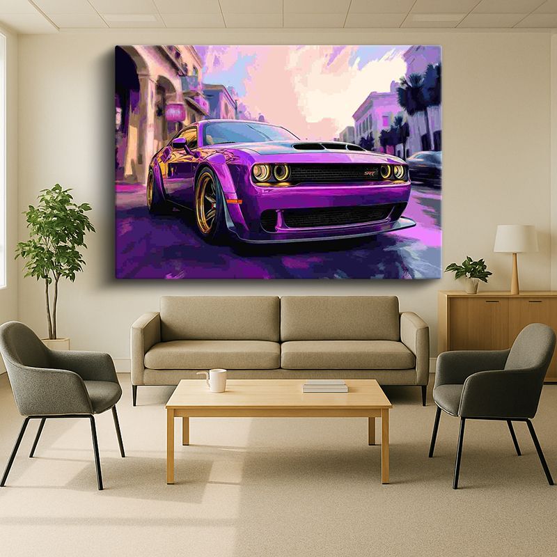 Taşıt & Araç Kanvas Tablo 390