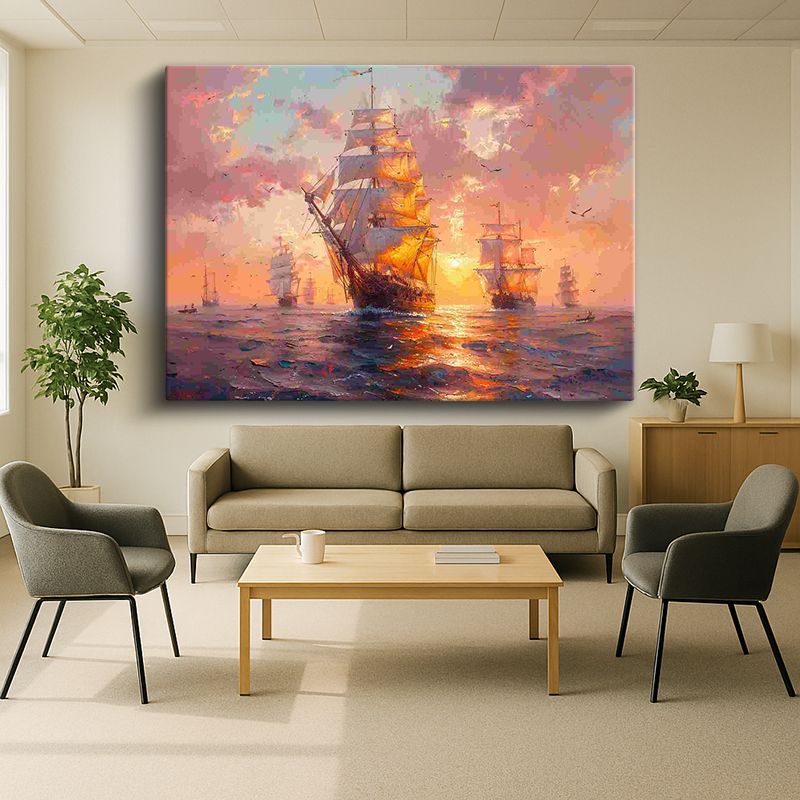 Taşıt & Araç Kanvas Tablo 394