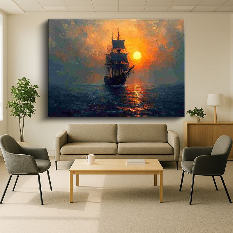 Taşıt & Araç Kanvas Tablo 395