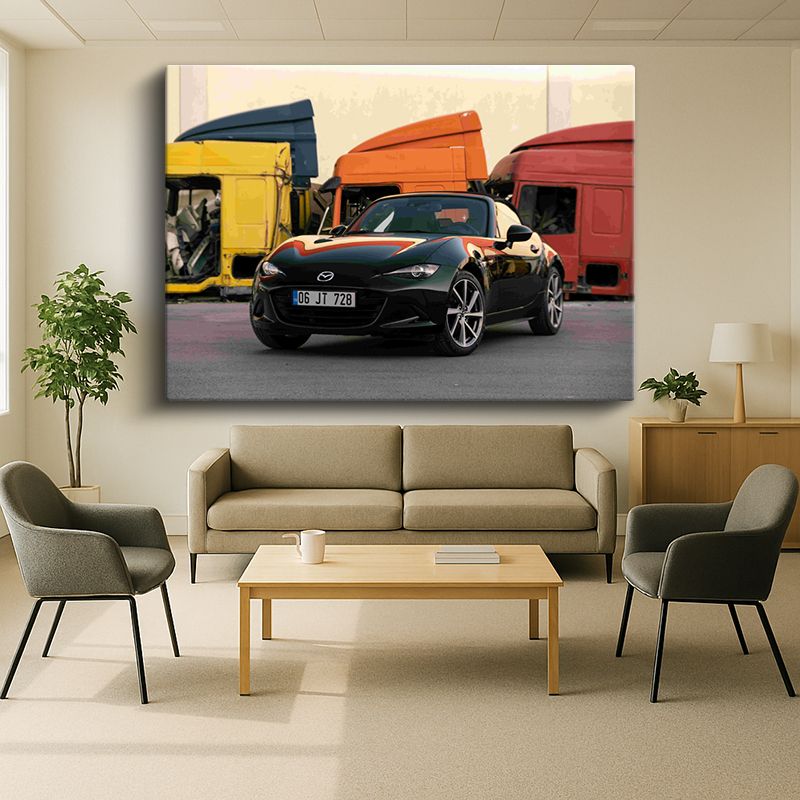 Taşıt & Araç Kanvas Tablo 427