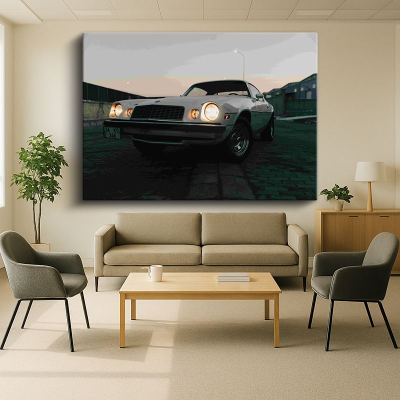 Taşıt & Araç Kanvas Tablo 428