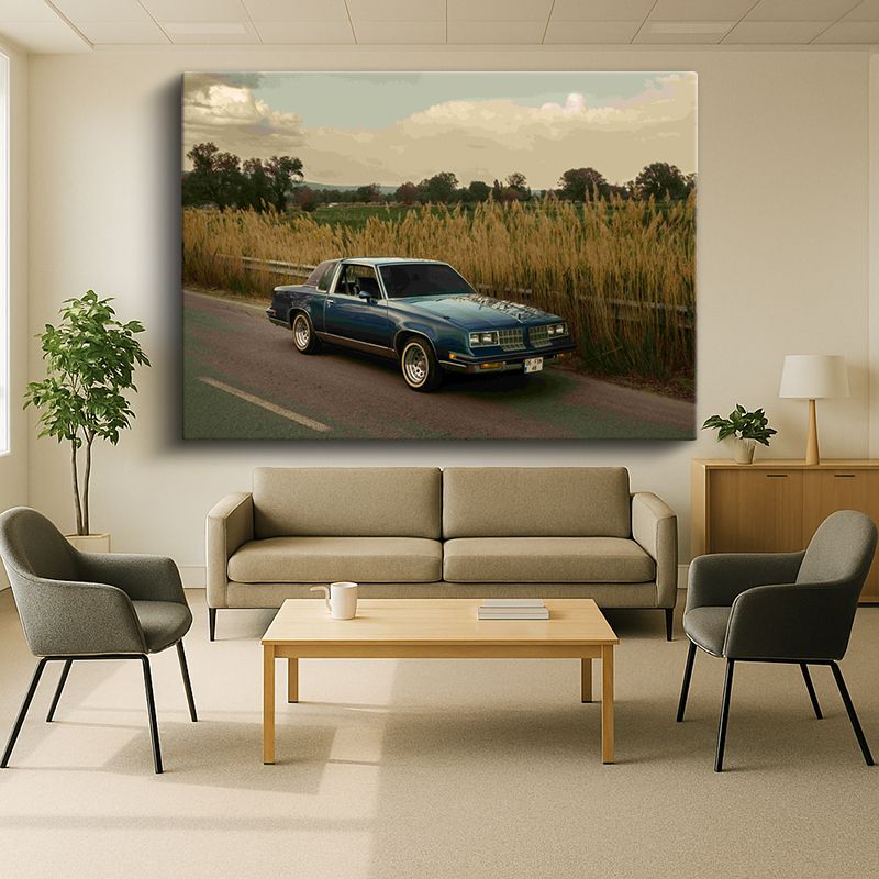 Taşıt & Araç Kanvas Tablo 456