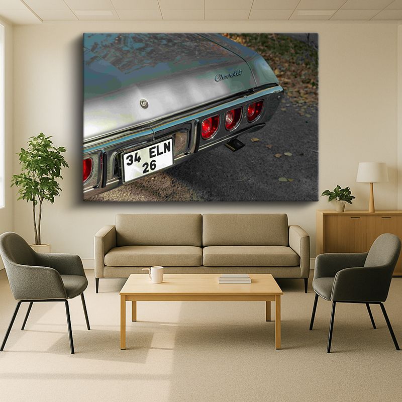 Taşıt & Araç Kanvas Tablo 478