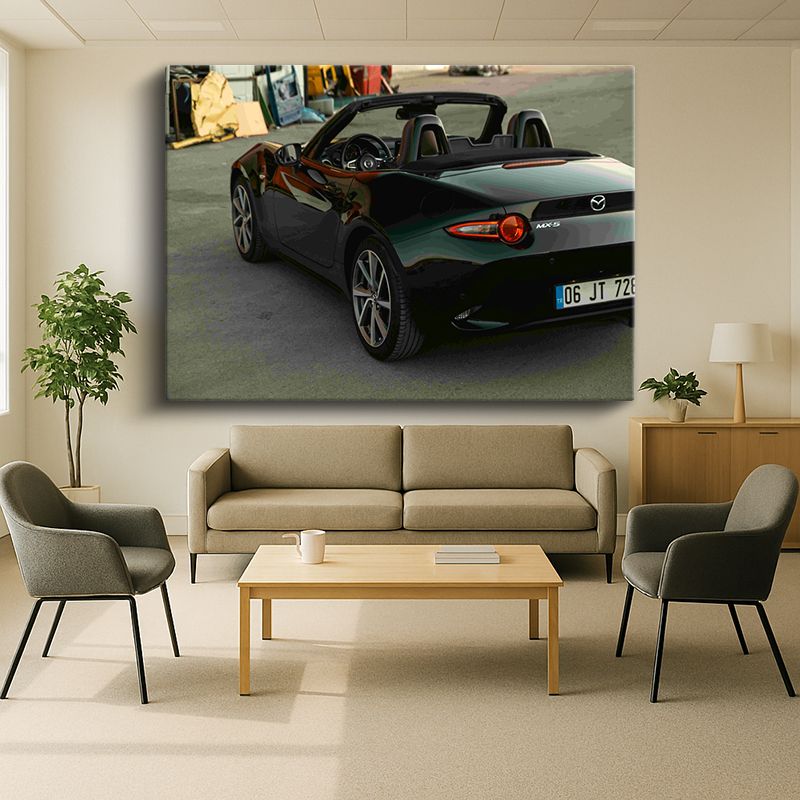 Taşıt & Araç Kanvas Tablo 493