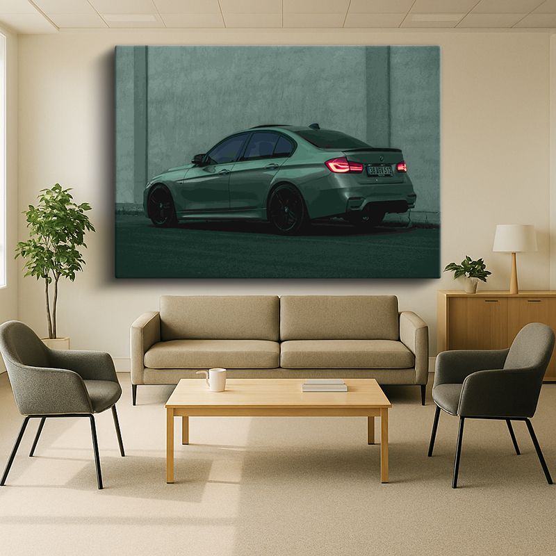 Taşıt & Araç Kanvas Tablo 496