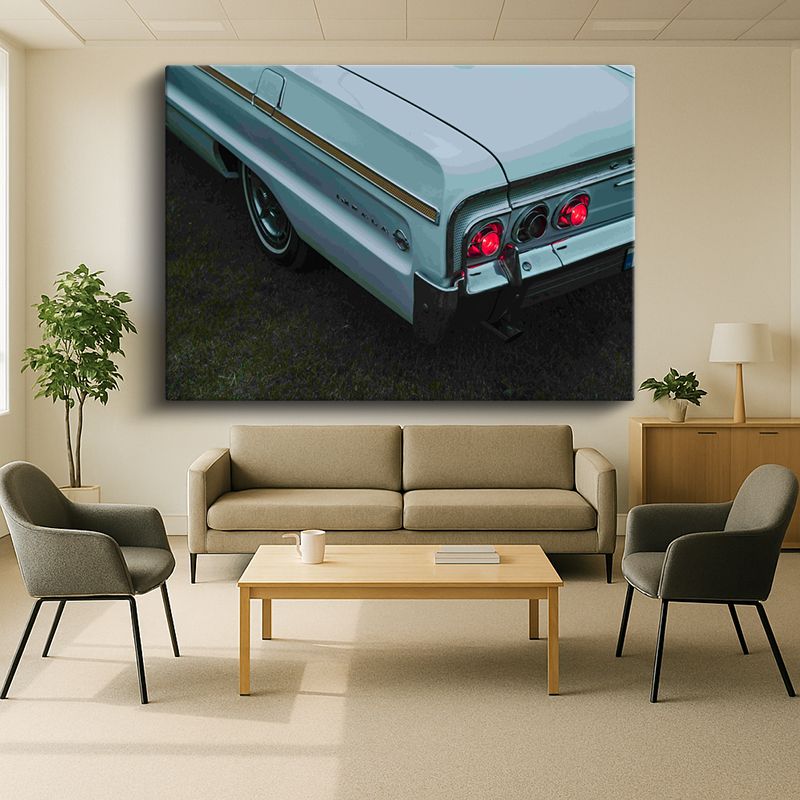 Taşıt & Araç Kanvas Tablo 518