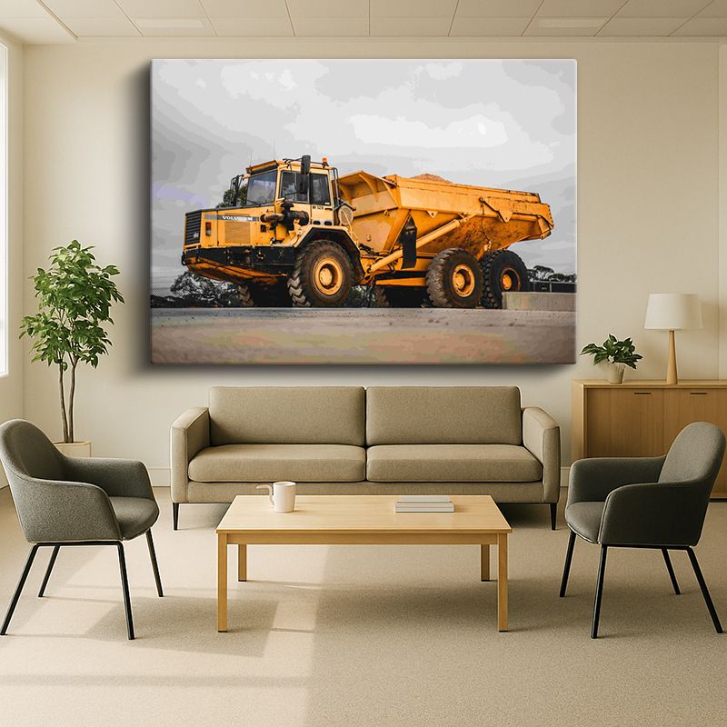 Taşıt & Araç Kanvas Tablo 525