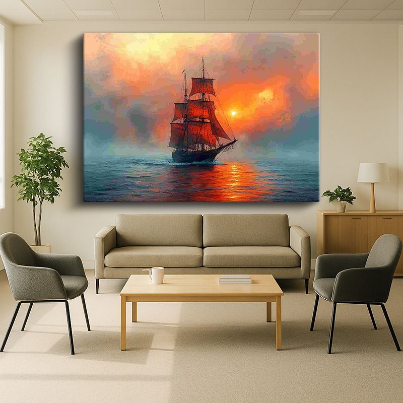 Taşıt & Araç Kanvas Tablo 550