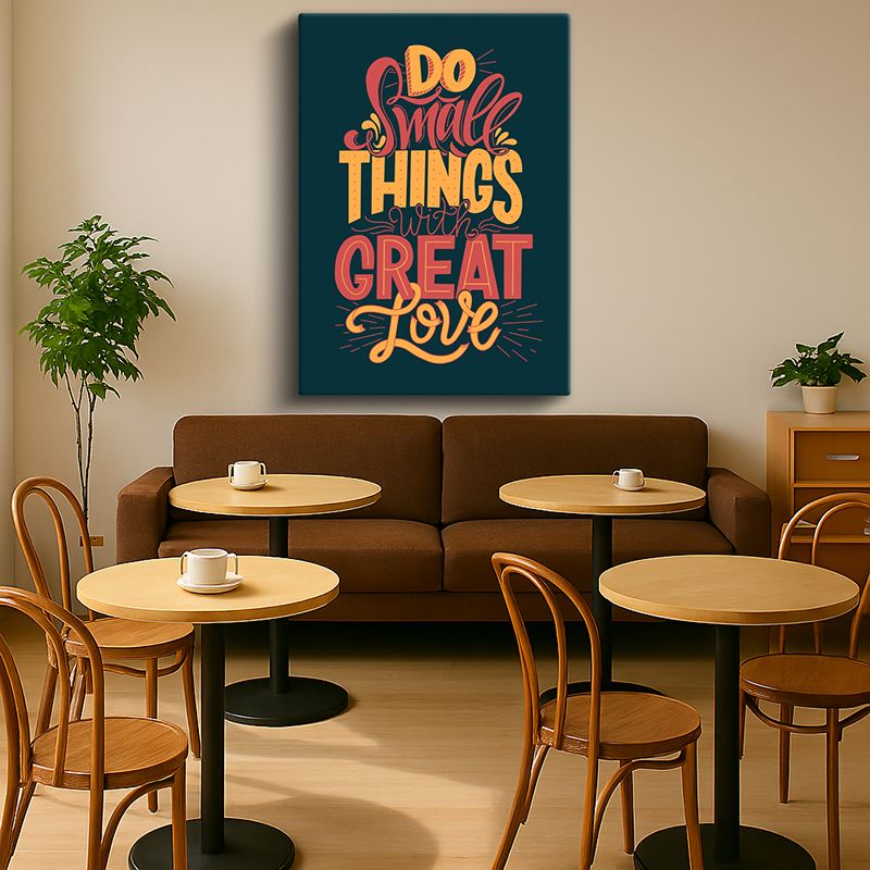 Tipgrafik Kanvas Tablo 2