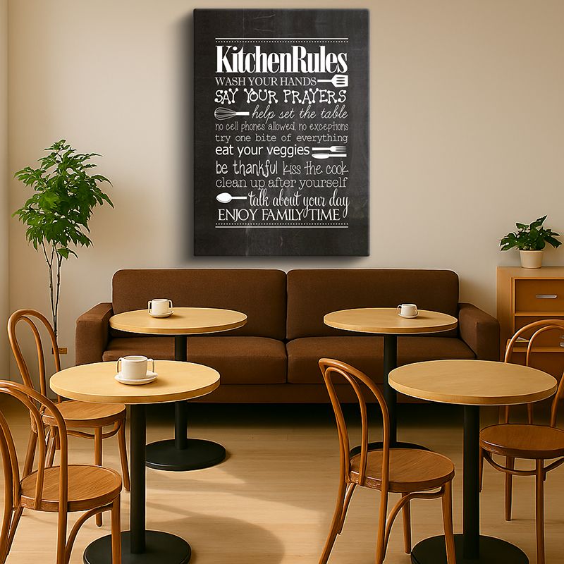 Tipgrafik Kanvas Tablo 5