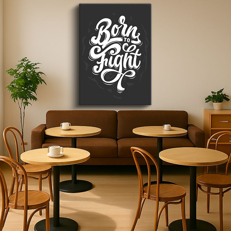 Tipgrafik Kanvas Tablo 10