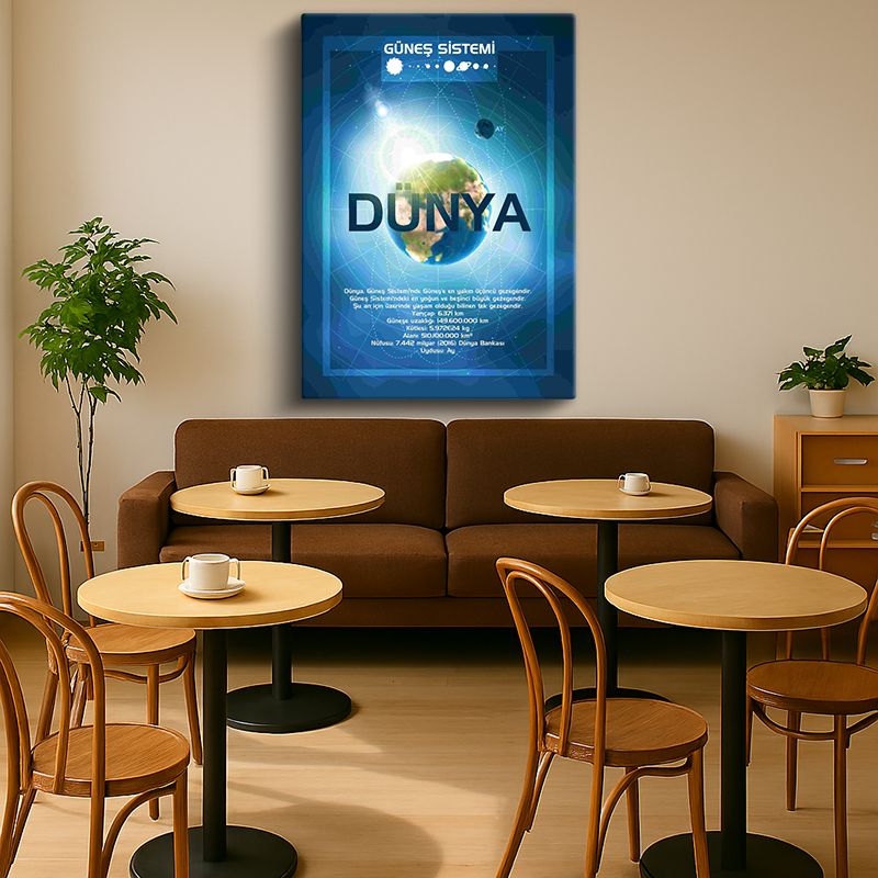 Tipgrafik Kanvas Tablo 11